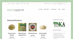 Desktop Screenshot of kratomsupply.net